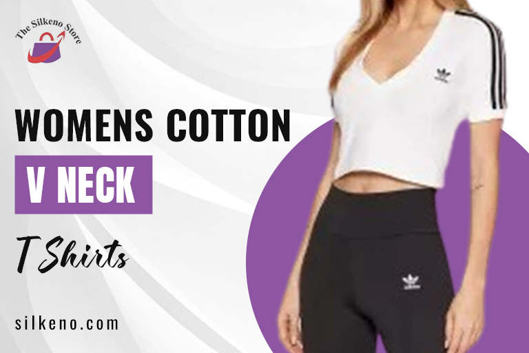 Womens Cotton V Neck T Shirts.